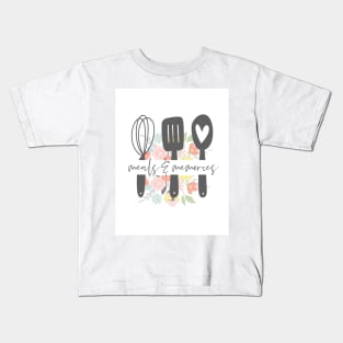 Meals & Memories | Charcoal Kids T-Shirt